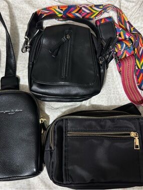 Assorted Black Purses